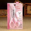 Tondeuse à sourcils avec peigne dissolvant, ciseaux, outils de maquillage, épilation, toilettage, rasage, pinces à cils ► Photo 1/6