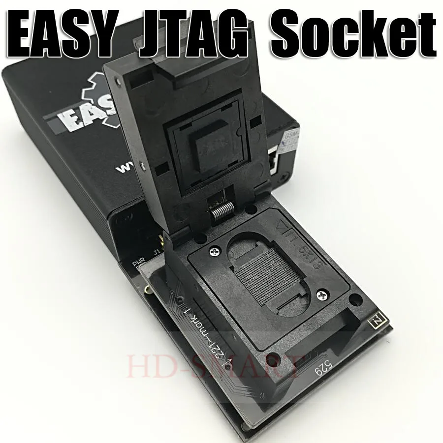 Original Z3X EASY JTAG PLUS BOX EMMC Socket BGA153/169 BGA162/186 BGA221 BGA529 jtag box
