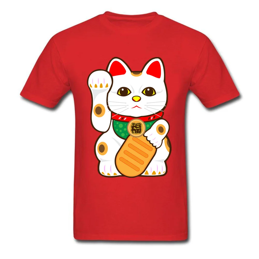 Japanese Lucky Cat_red