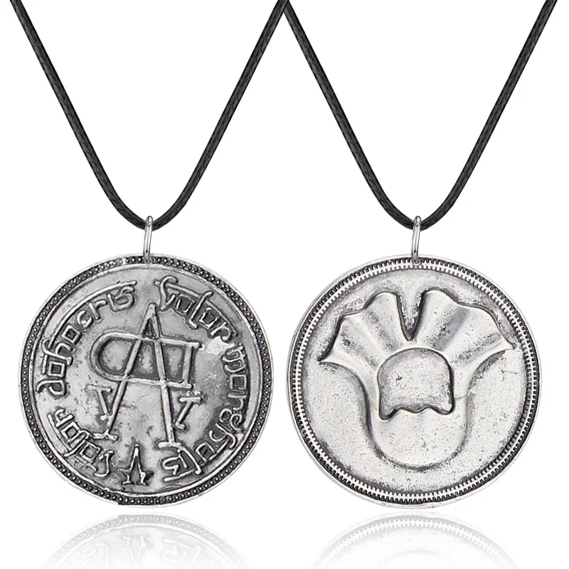 

Game of Thrones Faceless Coin Valar morghulis Jaqen H'ghar Aaliyah Badge Gift for Women&Men Jewellery