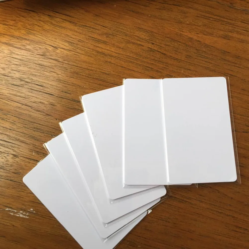 

13.56Mhz RFID Blank Smart Cards Original Fudan70 PVC Card 4k RFID Blank Business Card Customized design Read and Write