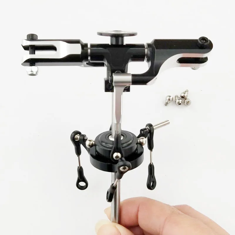 Garrt 450DFC Flybarless Main Rotor Head with Swashplate for T-rex 450 DFC Helicopter Garrt 450DFC Flybarless Main Rotor Head with Swashplate for T-rex 450 DFC Helicopter