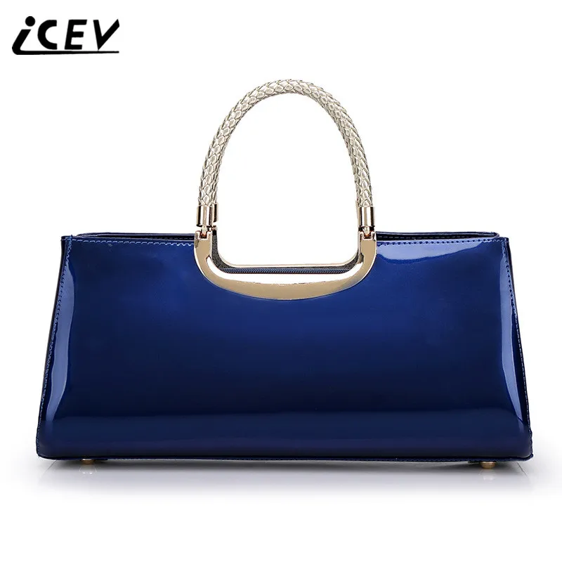 ICEV New Fashion Patent Leather Bags Handbags Women Famous Brands Women Leather Handbags High ...