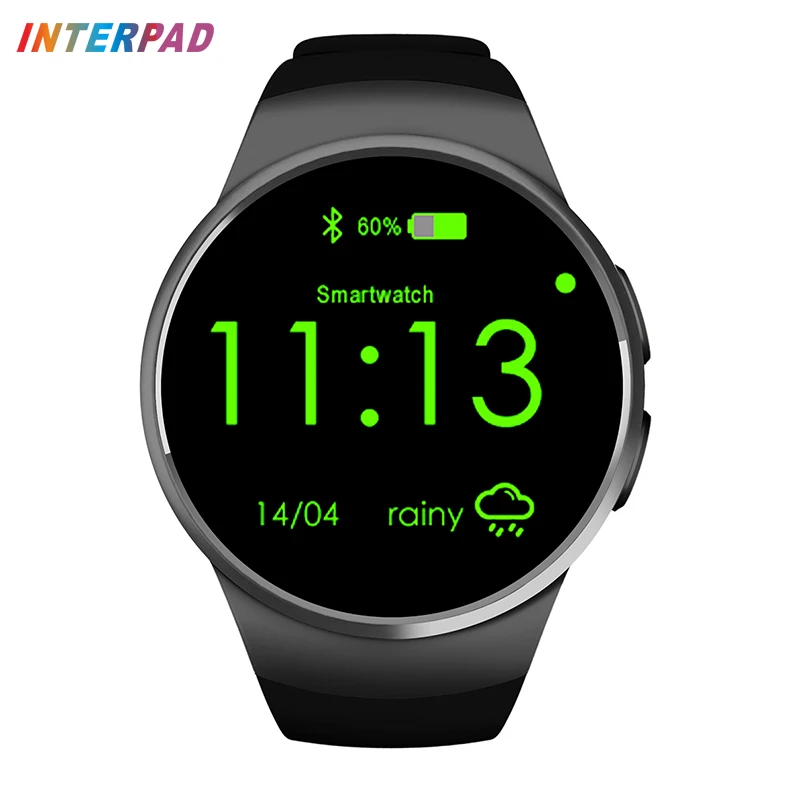 

Interpad Smart Watch Heart Rate Monitor Waterproof Smartwatch Support SIM TF Card Smart-watch For Xiaomi iOS Samsung Clock