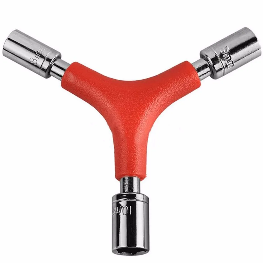 

Bike Bicycle Y Type Shaped 8/9/10mm Outer Hex Wrench Spanner Socket Tool Free Shipping