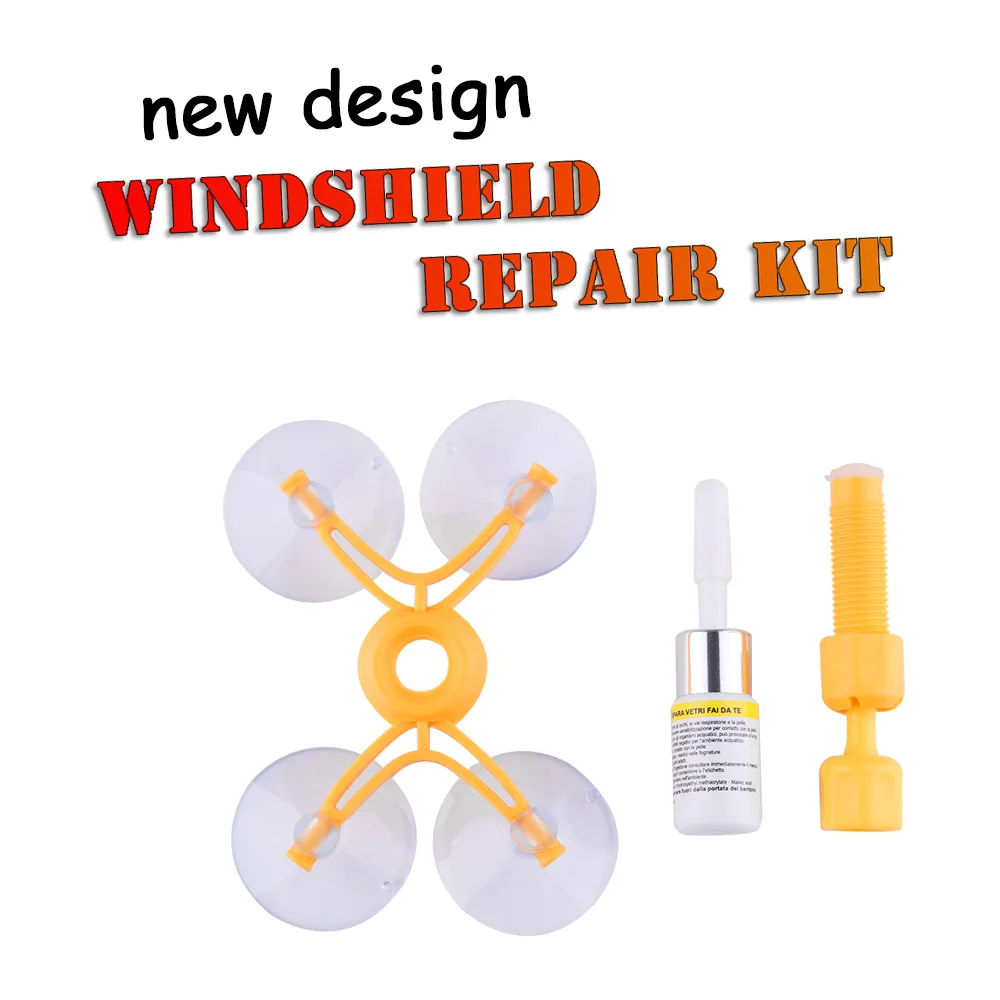 NEW Windscreen Windshield Repair Tool Set DIY Car Kit Wind Glass For