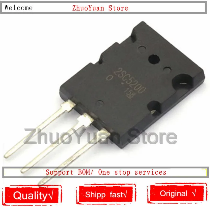 10 пар 2 са3а 2SC5200 (2 са3а/10 шт. + ска5200/10 шт.) TO-3PL NPN PNP усилитель мощности транзистор a3а