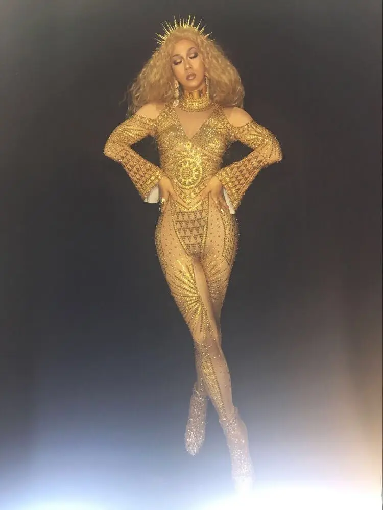 Рисунок 3 - 2019 Модный комбинезон со стразами