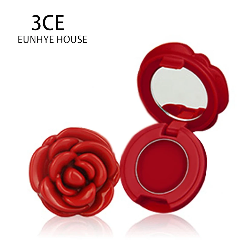 

3CE Eunhye House Brand Moisturizing Lip Balm Rose Taste Embellish Lip Makeup Nutritious Lipstick Gloss Cosmetic Longlasting