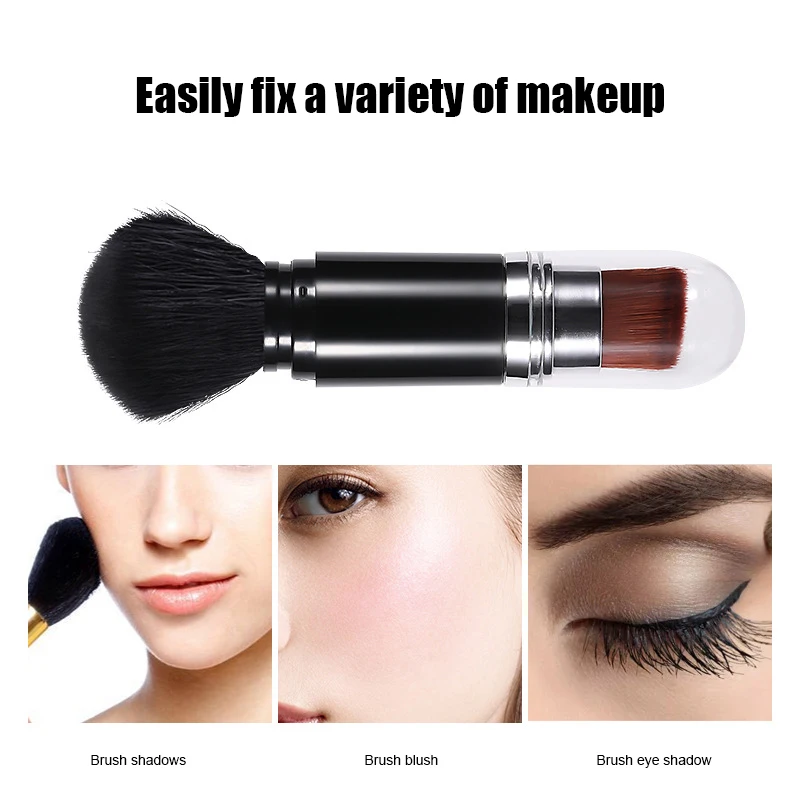 Новые полки с двойной головкой мульти-функциональные косметички для макияжа кисть для теней кисть для румян Портативный Макияж Tool sswell