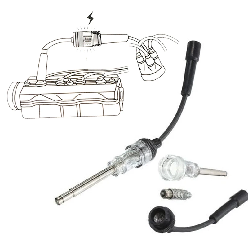Тестер свечи зажигания er диагностический инструмент для ремонта автомобиля электрический детектор ручка считыватель для Ford BMW Toyota VW Audi Nissan Honda Kia