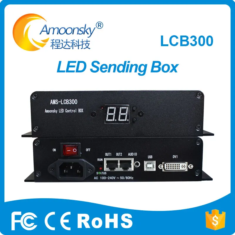 sending card box with linsn led sending card 802 for customized size screen dimension any pixels outdoor led screen