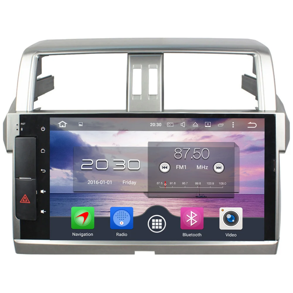 Android 6 0 1 Octa Core 4GB RAM 32GB 2 din Car dvd gps Car font