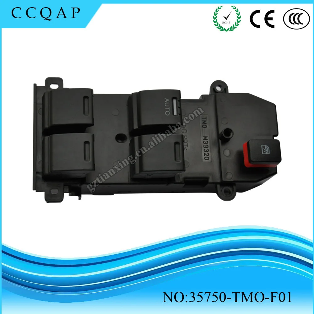 High quality master control power window lifter switch for Honda 35750-TMO-F01 | Автомобили и мотоциклы