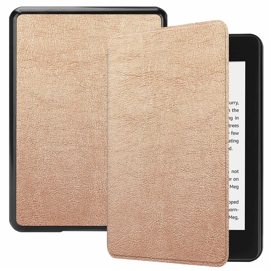 Чехол для электронной книги для Amazon All-new Kindle 2019 Kindle 4 10th 6 дюймов чехол из искусственной кожи флип Смарт Магнитный + Жесткий ПК задняя крышка