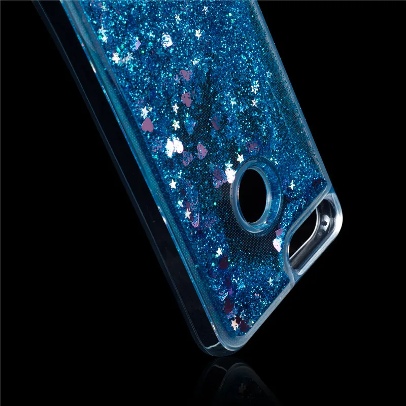 Чехол для Huawei honor 9 lite динамический жидкий Блестящий Мягкий ТПУ чехол телефона