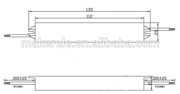 FS-10-5 2A 5V светодиодный трансформатор адаптер питания водонепроницаемый Ip67 Светодиодный трансформатор