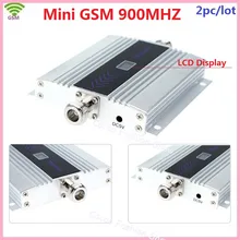2 шт./лот новая модель ЖК-дисплей GSM 900 МГц мобильный телефон усилитель сигнала ретранслятора gsm repetidor celular усилитель сигнала