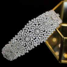 ASNORA свадебные аксессуары для волос женский Банкетный головной убор свадебная корона свадебное платье аксессуары A00371