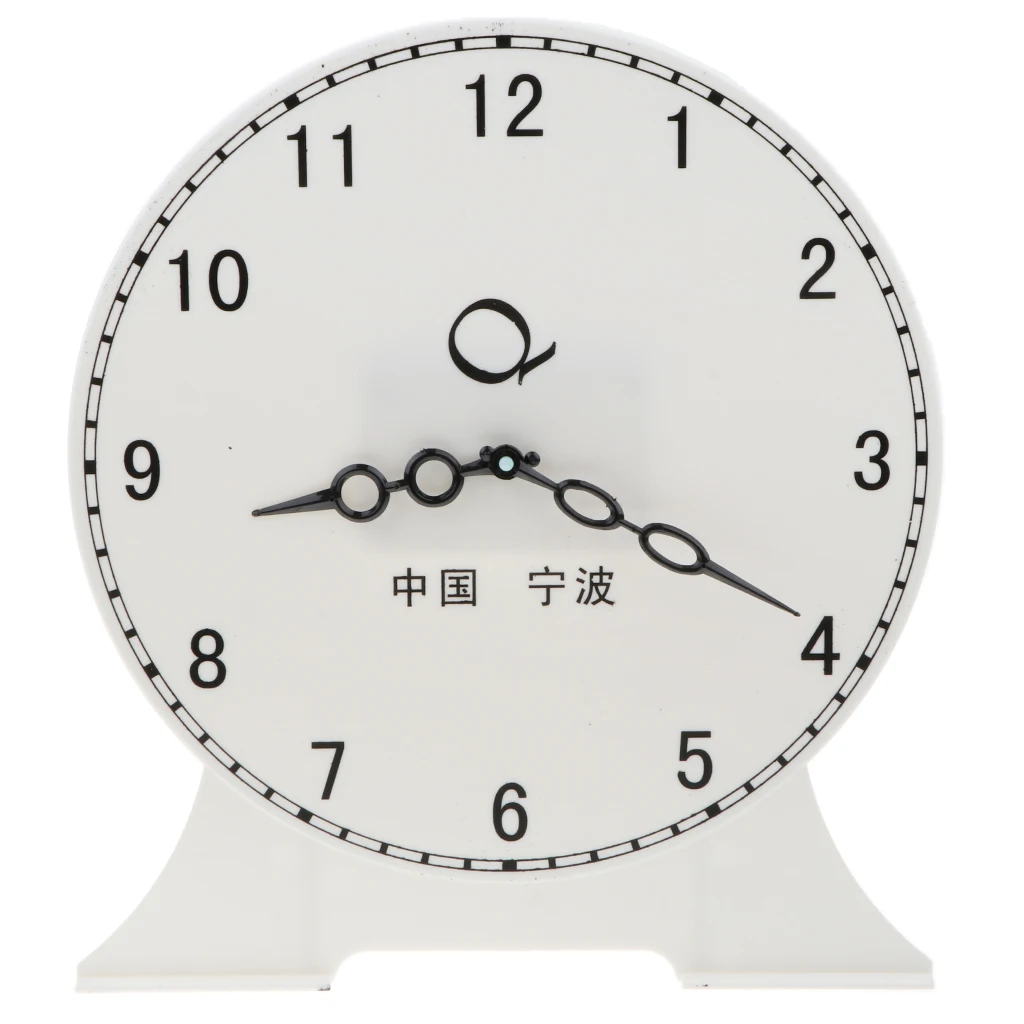 Kids Children's Teaching Time Clock Learn to Tell the Time Classoom Supplies