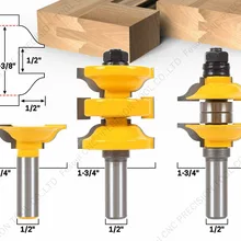 12,7 мм shaft-3PCS, ЧПУ Карбид вольфрама Концевая фреза, деревообрабатывающий фреза, деревообрабатывающий инструмент, дверной каркас муфты нож