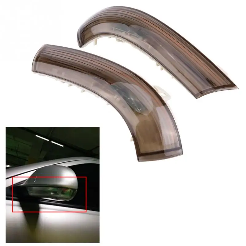 

1 Pair Water Flowing LED Turn Light Signal Side Wing Rear View Mirror Light Lamp for VW Golf 5 MK5 Jetta Passat B6