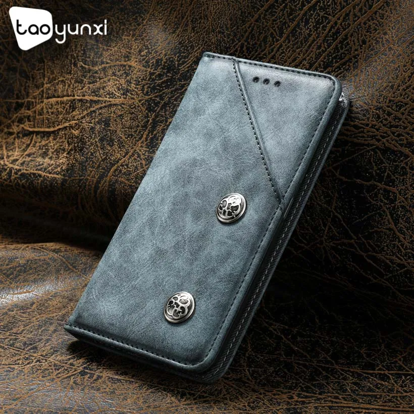 TAOYUNXI Flip Cases For ASUS Zenfone MAX ZC550kl Case For ASUS Z010DD Z010D ZC550KL Z010DA Cover Silicone Retro Flip Leather