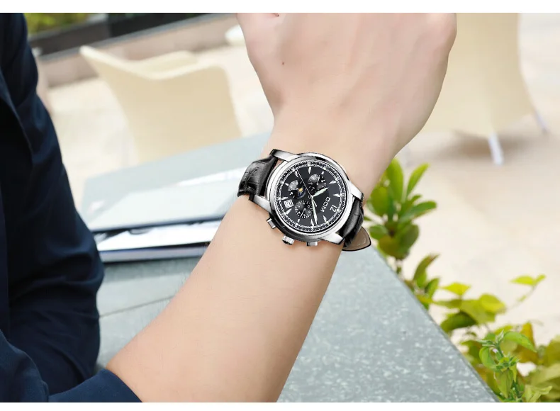 Mechanical Watches Sport DOM Watch Men Waterproof Clock Mens Brand Luxury Fashion Wristwatch Relogio Masculino M-75D-1MX