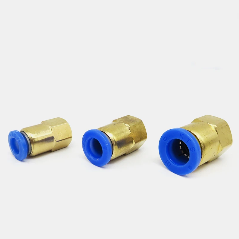 

Air Pipe Fitting 10mm 12mm 8mm 6mm Hose Tube 1/8" 3/8" 1/2" BSP 1/4" Female Thread Brass Pneumatic Connector Quick Joint Fitting