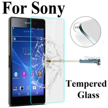 Защита экрана HD закаленное для sony Xperia Z1 Z2 Z3 Z5 Compact M2 M4 M5 C3 C4 защитная пленка Премиум Закаленное стекло