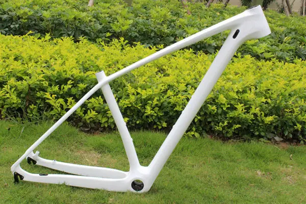 

Full white new carbon frameset CX Mountain Disb brake frame 29er