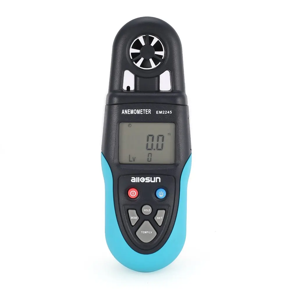 

Allsun EM2240 Digital Anemometer Thermometer Wind Air Speed Gauge Meter Windmeter Temperature Tester Poratable Measuring Sale