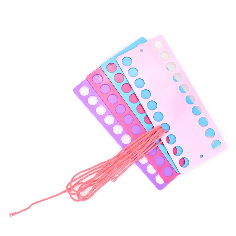 Bulk 4pcslot Mix Colors Cross Stitch Row Line Tool Organizer 20 Positions Thread Embroidery Sewing Tools Accessories For Women  (6)