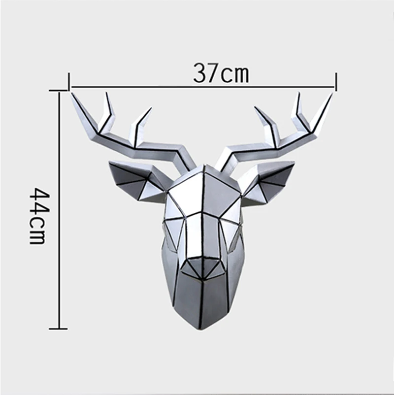 3D-Modern-Deer-Head-Sculpture-44x37x21cm-Murals-Ho_04