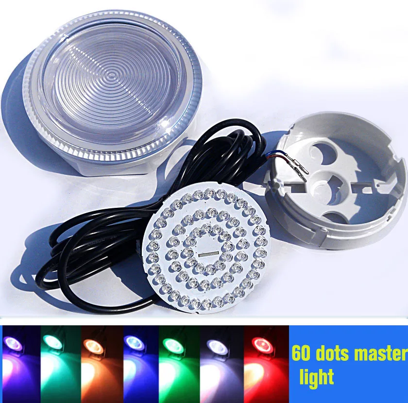 Rising dragon hot tub LED under water5" LED master light for spa brands of Mesda,Monalisa,Winer,Deluxe,O2,evolution,articspa