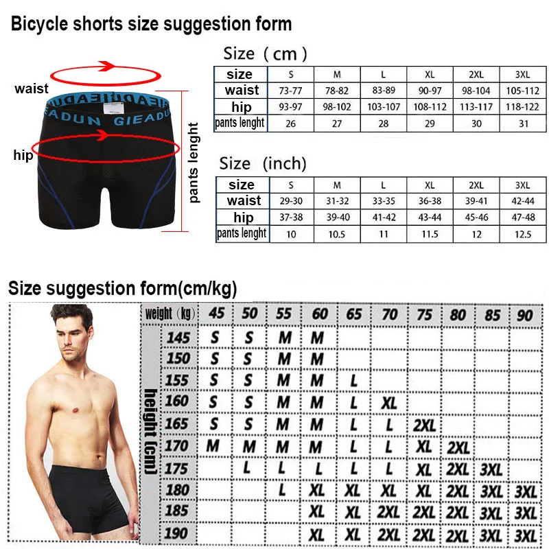 Велосипедные шорты с мягкой подушкой, унисекс, велосипедное нижнее белье, удобные, силикагель, мягкие, велосипедные штаны, шорты, 5 размеров