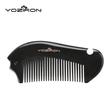 Yoziron Природный бык рогом Уход за волосами детей карман гребень мелкими зубами борода гребень детей Расчёски и гребни для волос и карман Уход за волосами детей Расчёски для волос r003