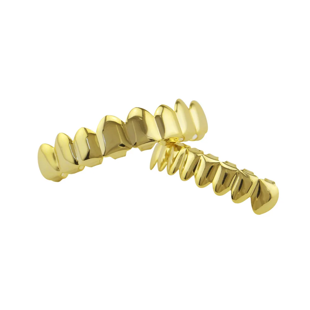 BNRESALE хип хоп грили зубы колпачок золотой черный Grillz верхней нижней части Набор