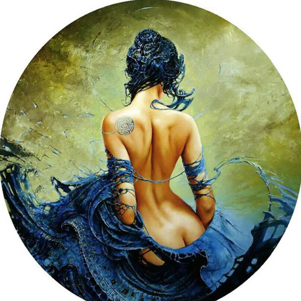 

Diamond painting fairy Nude beauty back DIY 5d Pictures With Rhinestones Pictures Of Beads Coloring By Numbers For Needlework