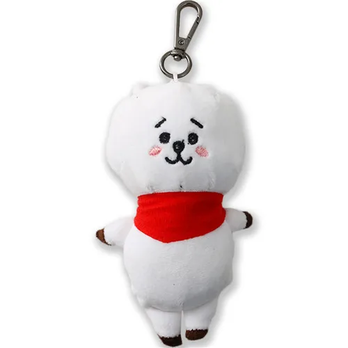 2018 New Arrival Cute Hot Kpop BTS Plush Toys Doll Keychain Key Ring Stuffed Toy Baby Kids Gifts