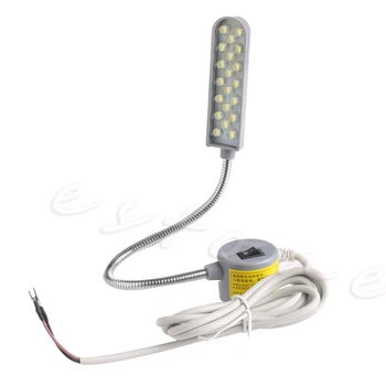 

YAM Sewing Machine 20 LED Magnetic Base Flexible Mounting Light Lighting Lamp 220V