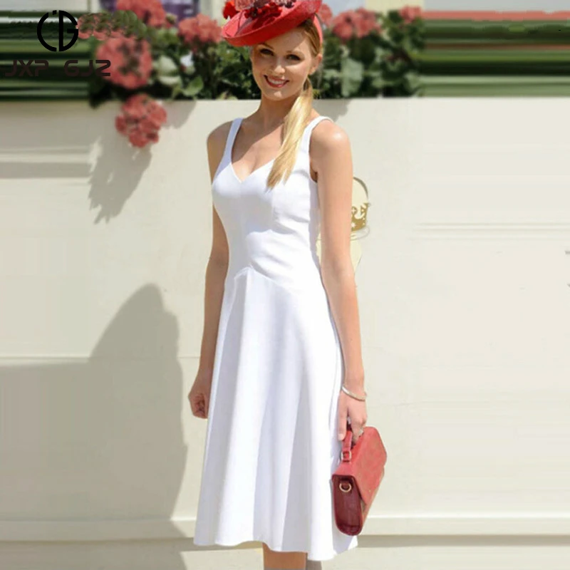 Black Casual Knee Length Dress