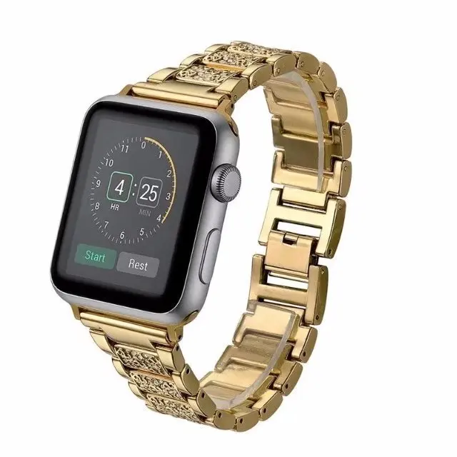 Crystal Rhinestone Adjustable Watch Bracelet Band LargeSmall Strap for Apple iWatch   Wristband Women's watch Bracelet (1)