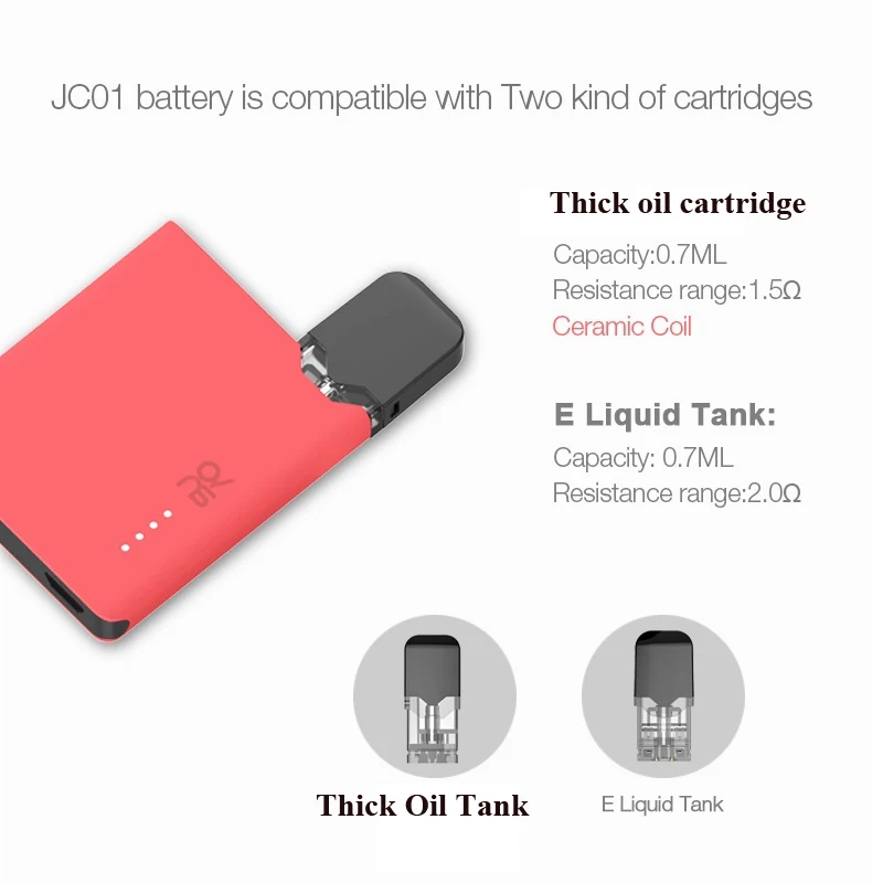Набор электронных сигарет OVNS JC01 Pod Vape Kit аккумулятор 400 мАч 0 7 мл подходит для