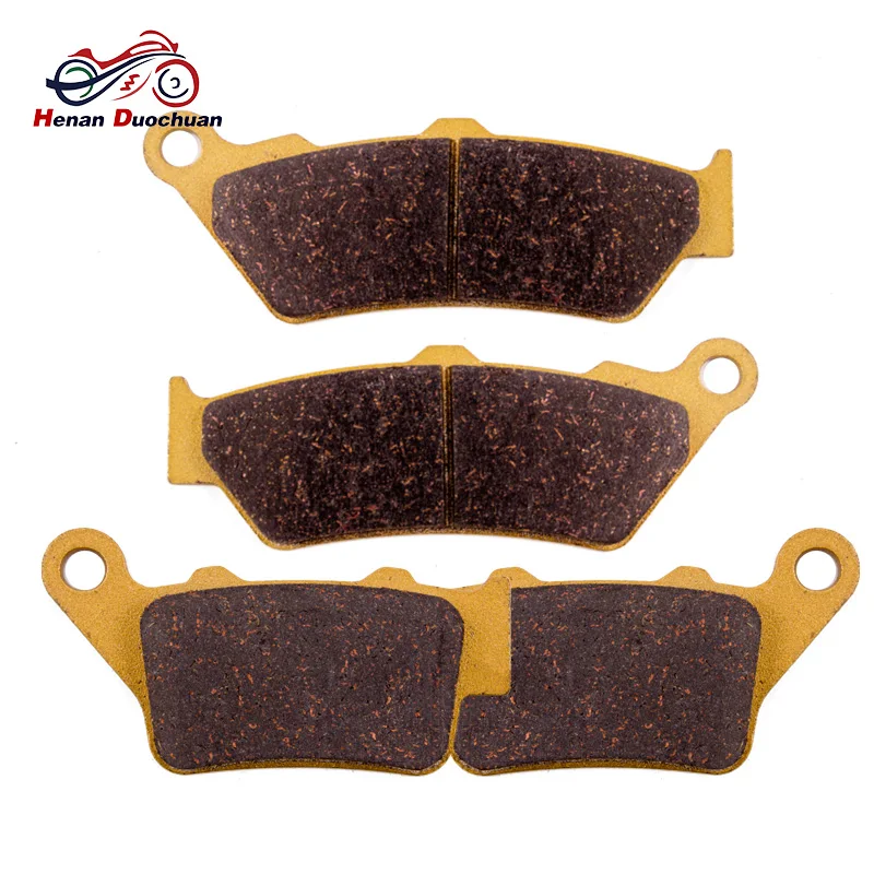 

2pair Motorcycle Front Rear Brake Pads Disk For BMW C1 125/200 F/G 650 FOR APRILIA Pegaso 650 Trial 1999-2012