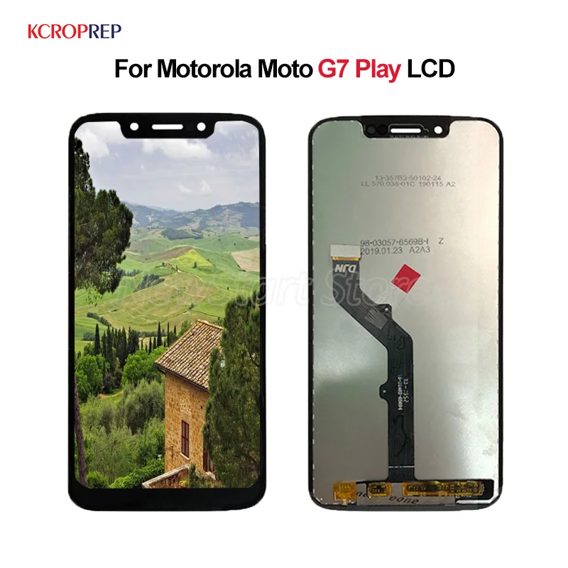 

For Motorola Moto G7 Play LCD Display Touch Screen Digitizer Assembly 100% New 5.7" For Moto G7 Play lcd Replacement Accessory