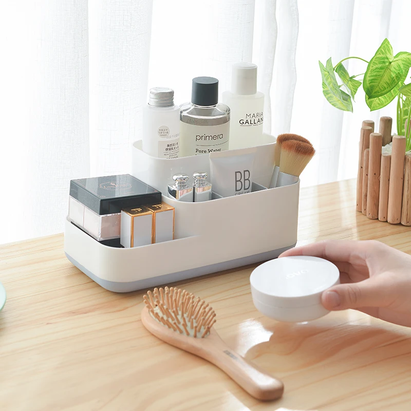 

HS050 Creative Multigrid cosmetics receipt box home desktop receiving box 22*12*11.5cm
