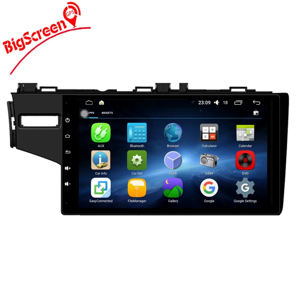 Discount The Newest Android 6.0 Player GPS Navigation For Honda Fit 2014-2017 Left Hand Stereo Multimedia Free Map Bluetooth no DVD 1