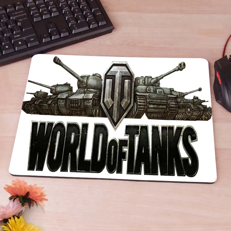 MaiYaCa World Of Tanks КБ игры военные обои компьютерный коврик для мыши Коврик для мыши для украшения рабочего стола Нескользящий Резиновый Коврик - Цвет: 18X22CM