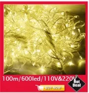 Árvore de Natal de Fadas Luzes da Corda ao ar Lote Nova 5 m 300leds Led Heart-shaped Pendente Lâmpada Guirlanda Livre Luzes ac 220 v 110 20 Pçs - 7 High Quality lighting wall lights